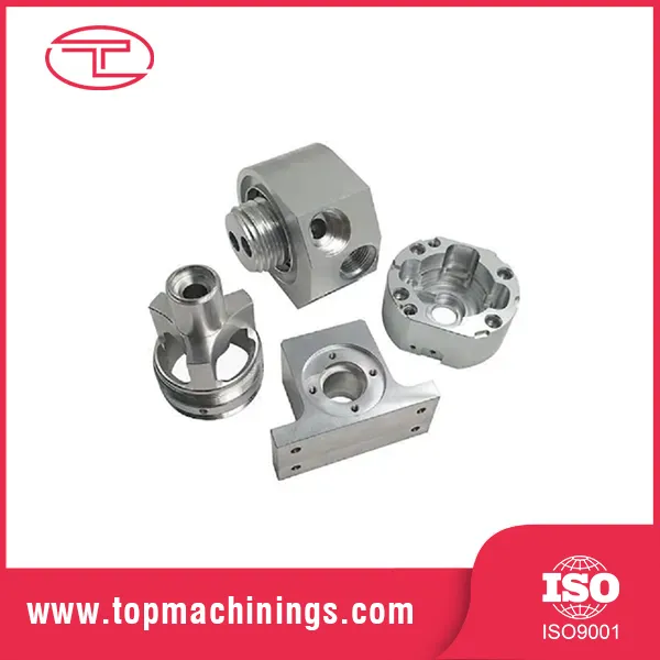 Componentes mecanizados CNC de aleación de aluminio