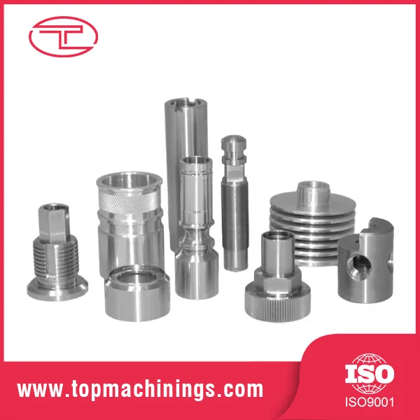 Componentes de mecanizado de precisión de aluminio