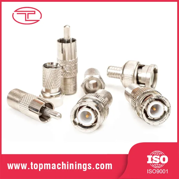 Conector mecanizado CNC
