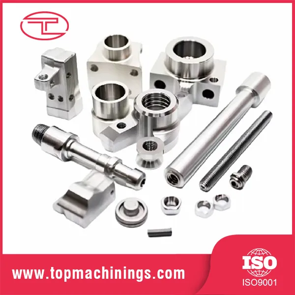 Componentes mecanizados CNC complejos