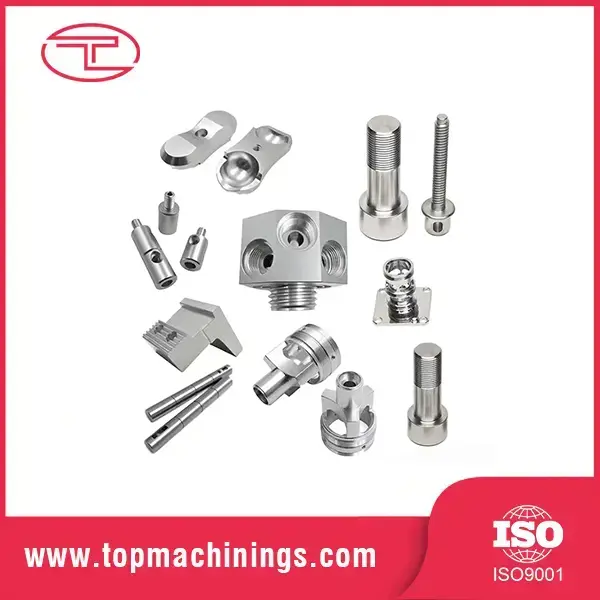 Piezas mecanizadas con tornillo de rosca de acero inoxidable Piezas mecanizadas con tornillo de rosca de acero inoxidable